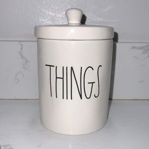 Rae Dunn ‘Things’ Canister